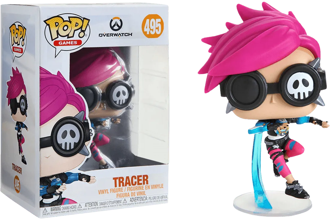 FUN38149 Overwatch - Tracer Punk Skin US Exclusive Pop! Vinyl - Funko - Titan Pop Culture