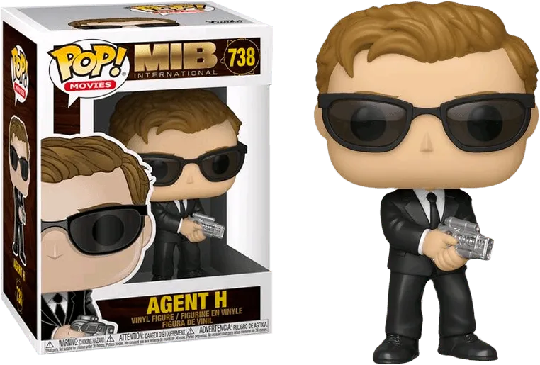 FUN38490Less Men In Black 4: International - Agent H Pop! Vinyl - Less Than Perfect - Funko - Titan Pop Culture