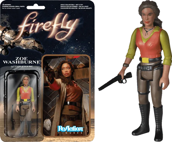 FUN3858 Firefly - Zoe Washburne ReAction Figure - Funko - Titan Pop Culture