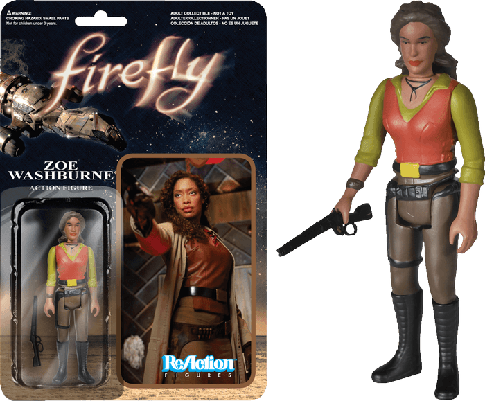 FUN3858 Firefly - Zoe Washburne ReAction Figure - Funko - Titan Pop Culture