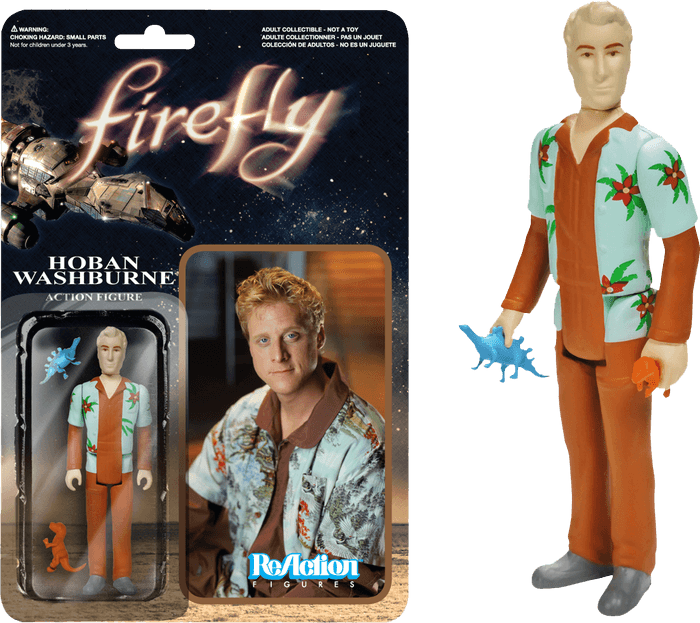 FUN3859 Firefly - Hoban Washburne ReAction Figure - Funko - Titan Pop Culture