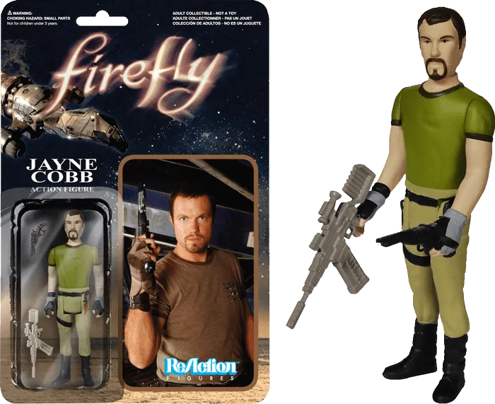 FUN3860 Firefly - Jayne Cobb ReAction Figure - Funko - Titan Pop Culture