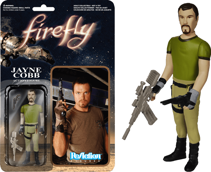 FUN3860 Firefly - Jayne Cobb ReAction Figure - Funko - Titan Pop Culture