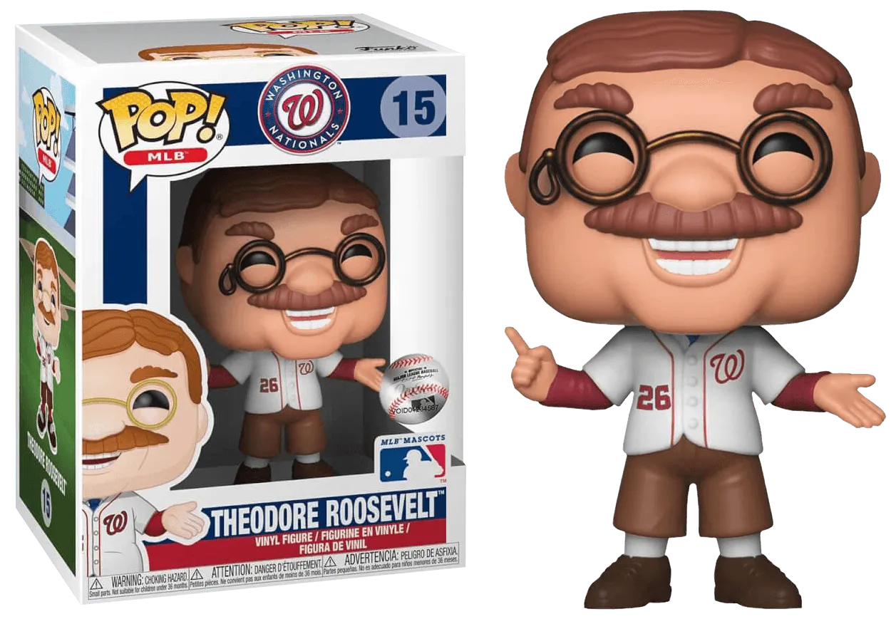 FUN38714 MLB - Teddy Roosevelt Pop! Vinyl - Funko - Titan Pop Culture