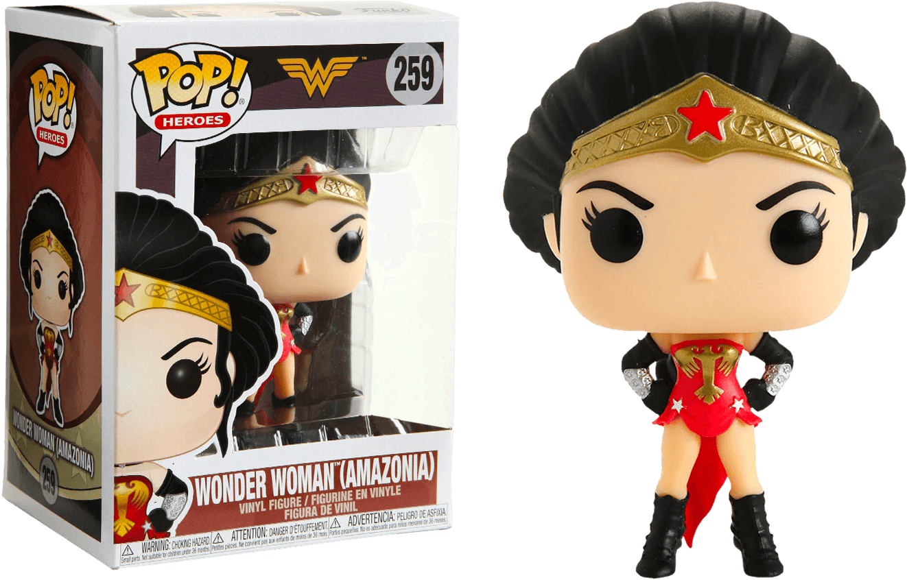 FUN38773 Wonder Woman - Wonder Woman (Amazonia) US Exclusive Pop! Vinyl - Funko - Titan Pop Culture