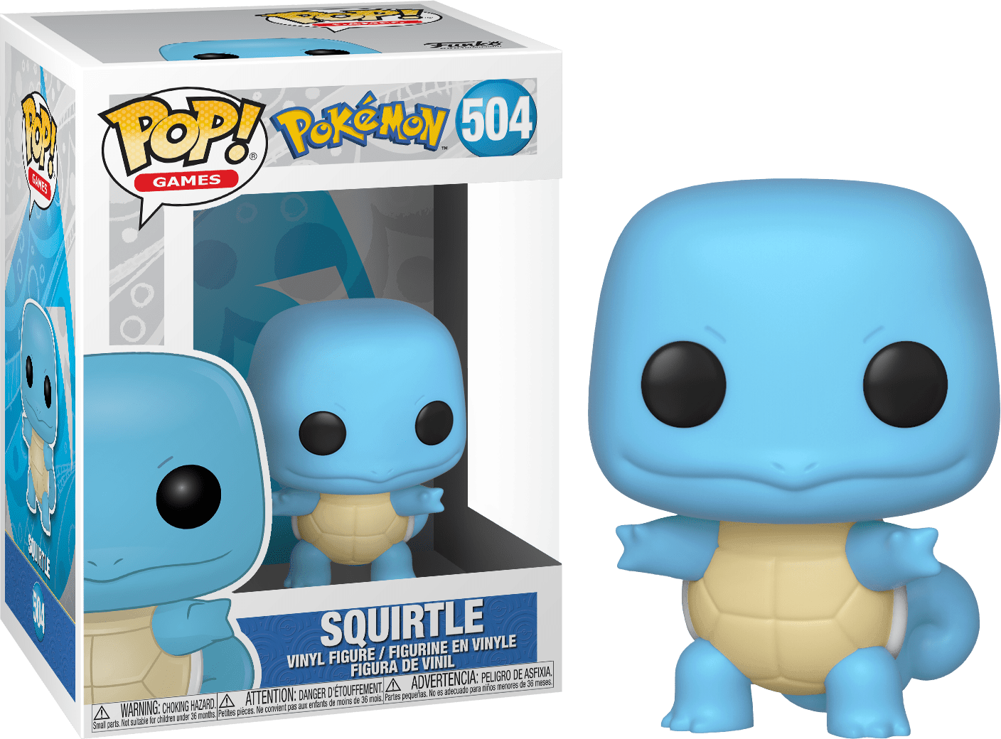 FUN39442 Pokemon - Squirtle Pop! Vinyl [RS] - Funko - Titan Pop Culture