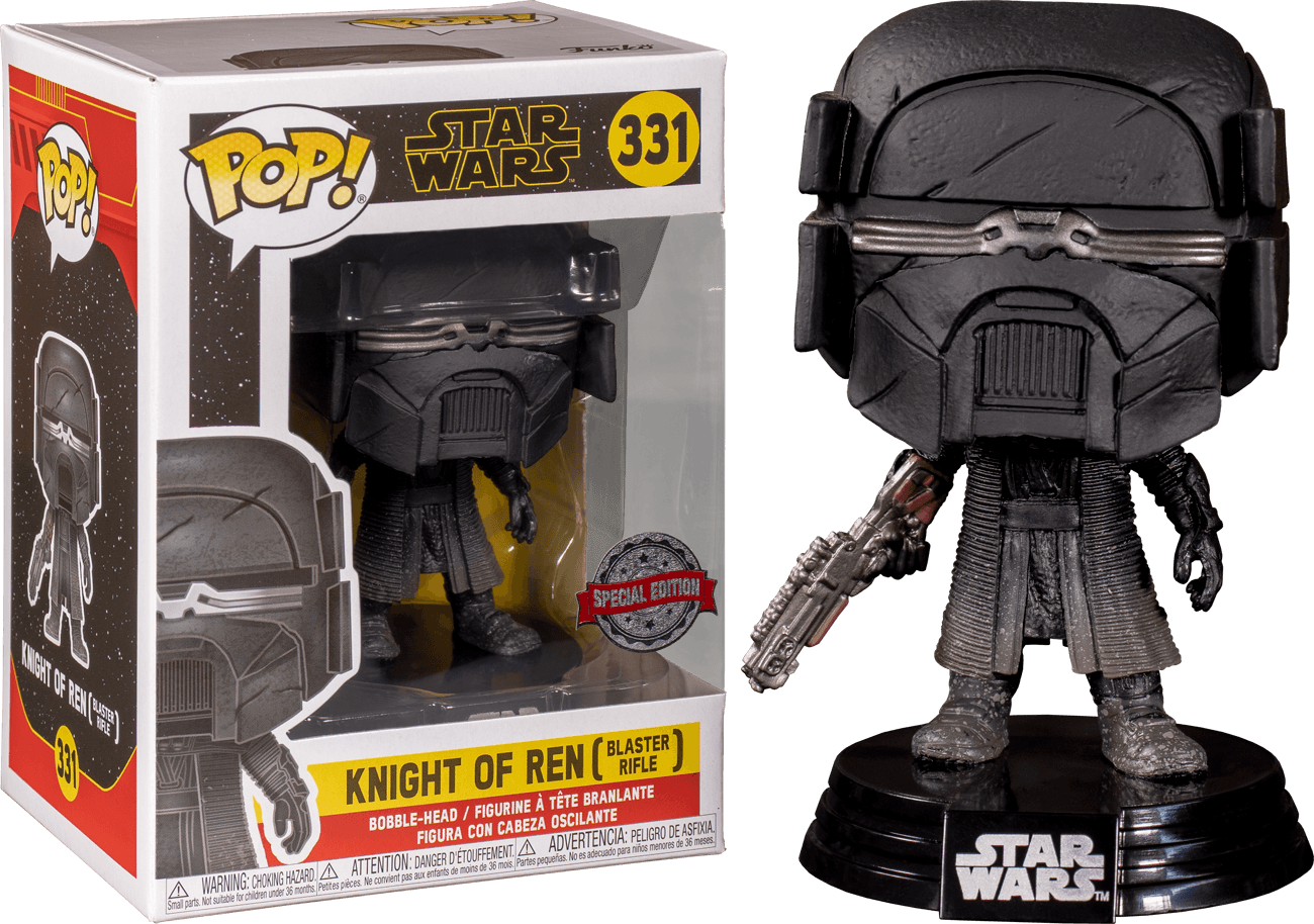 FUN39878 Star Wars - Knight of Ren Blaster Episode IX Rise of Skywalker US Exclusive Pop! Vinyl [RS] - Funko - Titan Pop Culture