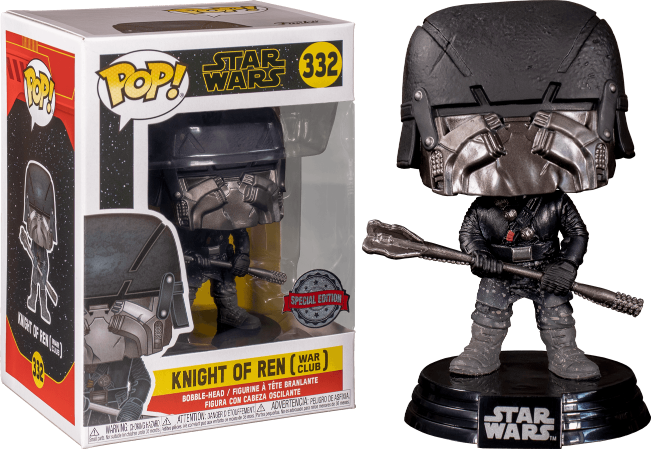 FUN39879 Star Wars - Knight of Ren War Club Episode IX Rise of Skywalker US Exclusive Pop! Vinyl - Funko - Titan Pop Culture