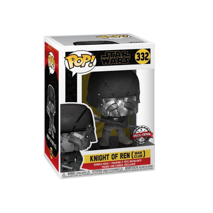 FUN39879 Star Wars - Knight of Ren War Club Episode IX Rise of Skywalker US Exclusive Pop! Vinyl - Funko - Titan Pop Culture