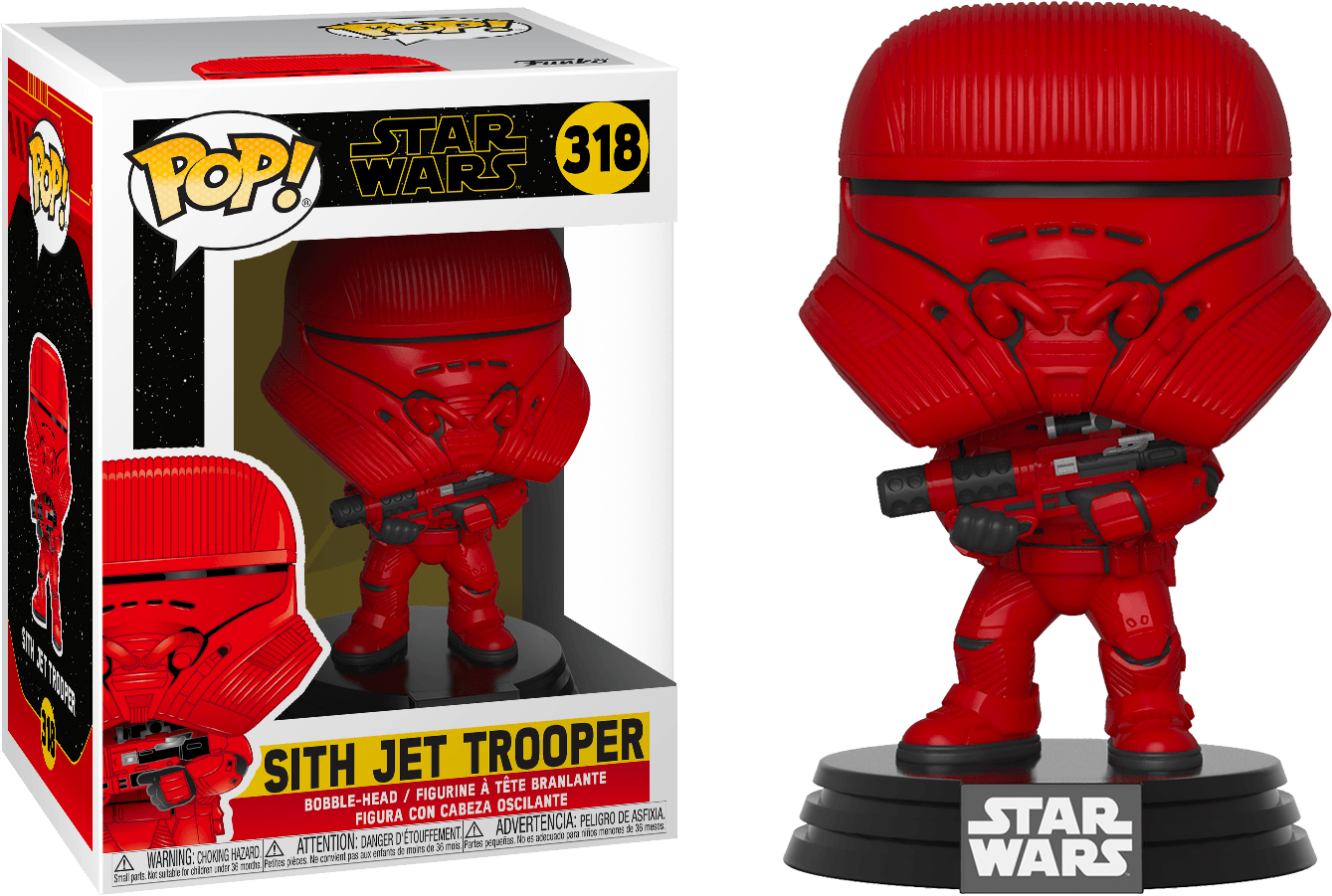 FUN39880 Star Wars - Sith Jet Trooper Episode IX Rise of Skywalker Pop! Vinyl - Funko - Titan Pop Culture