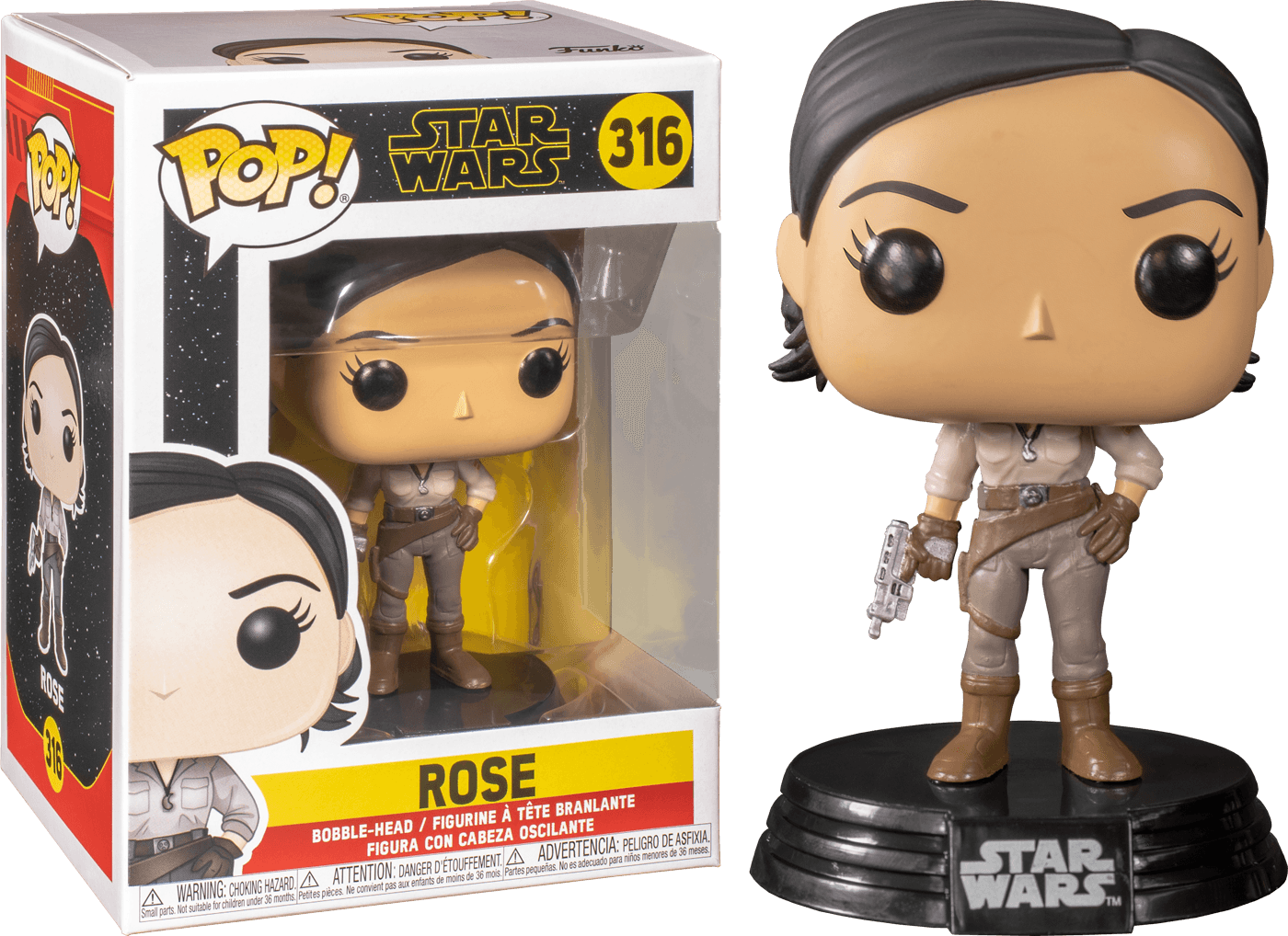 FUN39888 Star Wars - Rose Episode IX Rise of Skywalker Pop! Vinyl - Funko - Titan Pop Culture