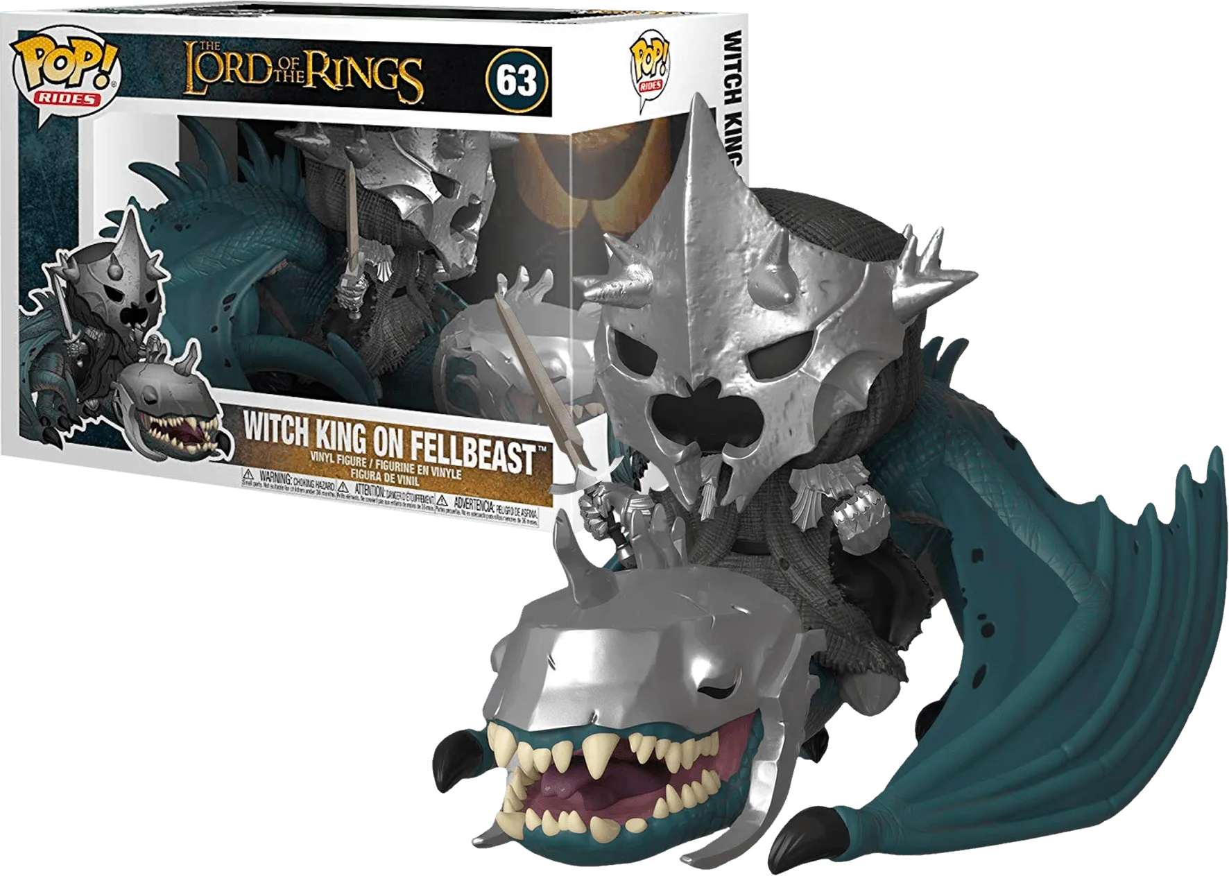 FUN39894 The Lord of the Rings - Witch King on Fellbeast Pop! Ride - Funko TBA - Titan Pop Culture