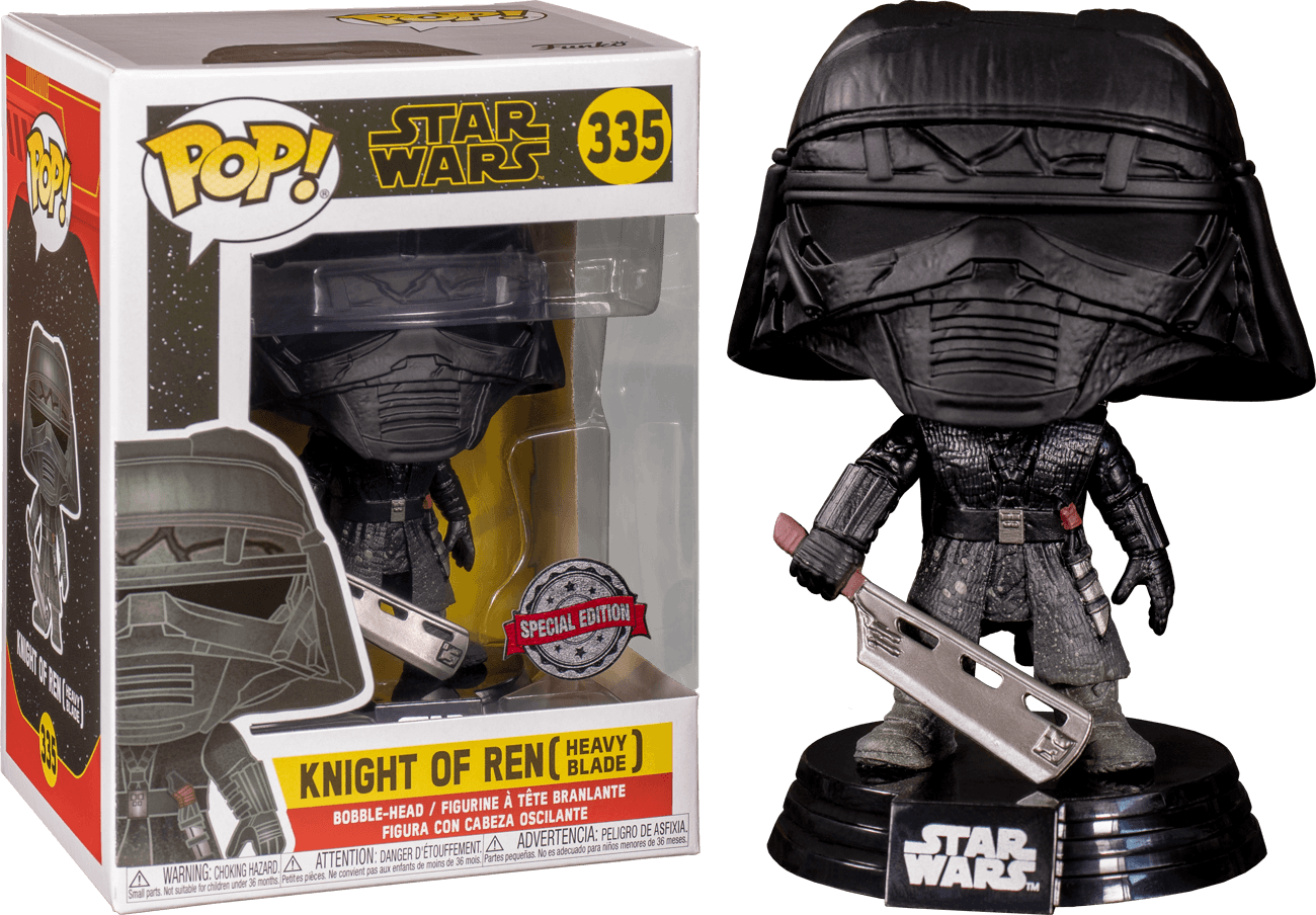 FUN39904 Star Wars - Knight of Ren Heavy Blade Episode IX Rise of Skywalker US Exclusive Pop! Vinyl - Funko - Titan Pop Culture