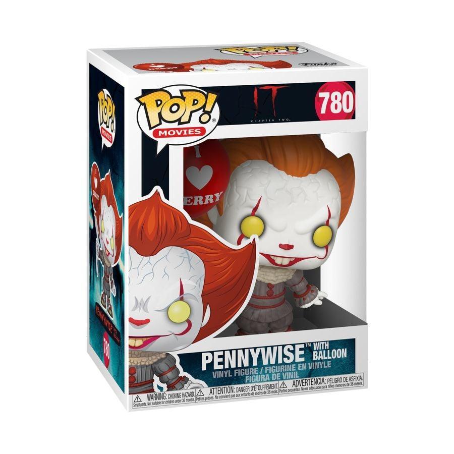 FUN40630 It: Chapter 2 - Pennywise with Balloon Pop! Vinyl - Funko - Titan Pop Culture