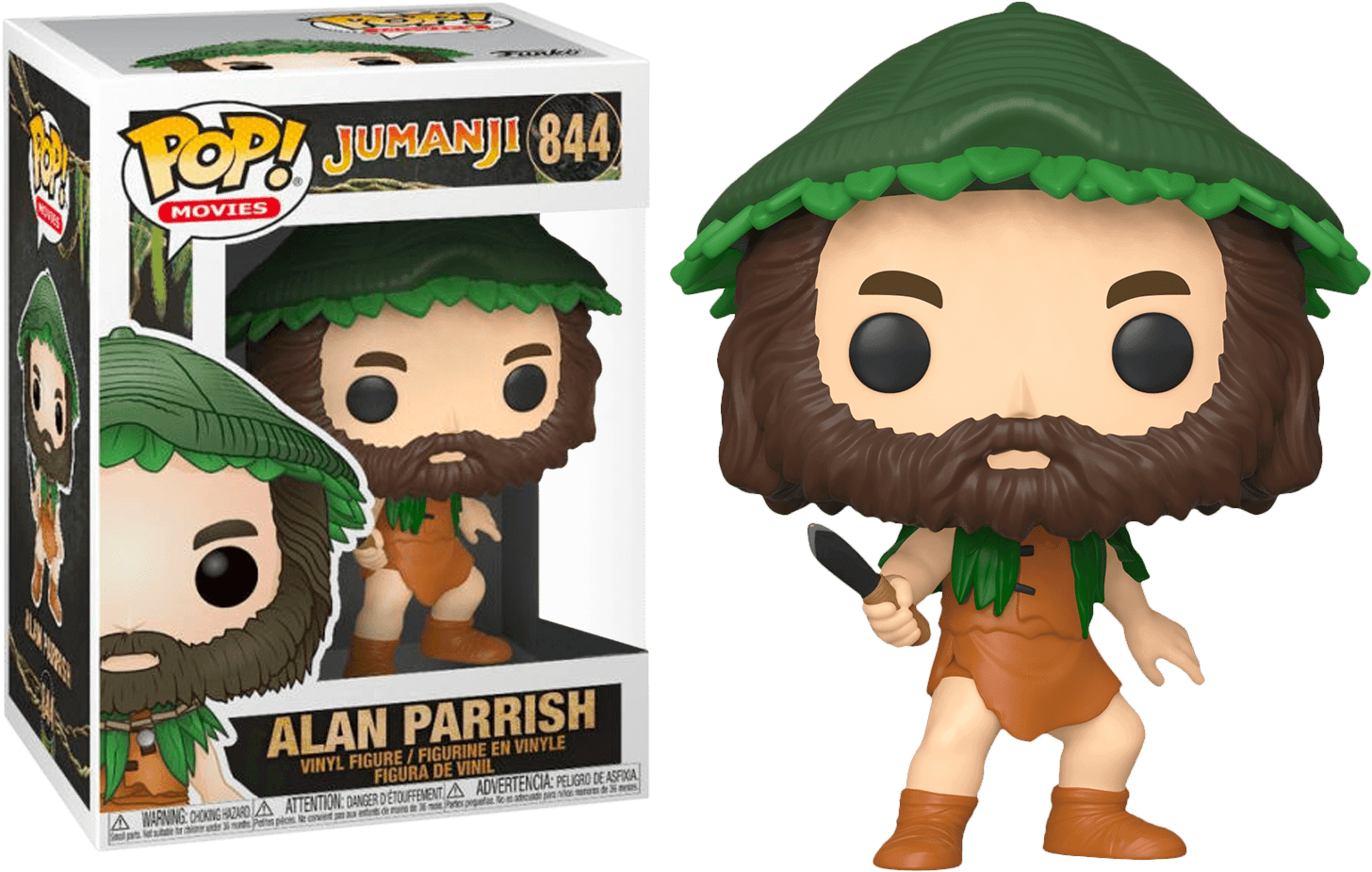 FUN40638 Jumanji - Alan Parrish with Knife US Exclusive Pop! Vinyl - Funko - Titan Pop Culture