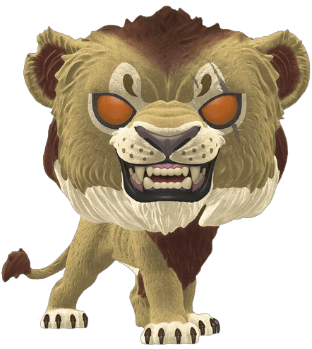 FUN40697 Lion King (2019) - Scar Flocked US Exclusive Pop! Vinyl - Funko - Titan Pop Culture