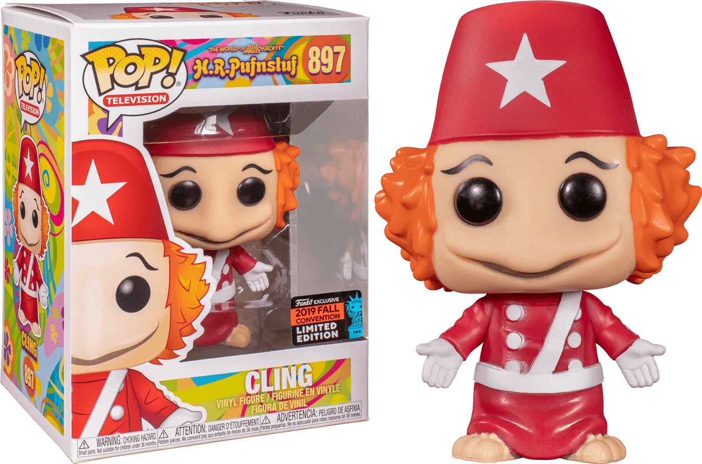 FUN41167 HR Pufnstuf - Cling NYCC 2019 US Exclusive Pop! Vinyl - Funko - Titan Pop Culture