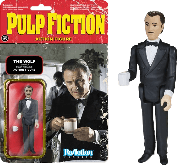FUN4153 Pulp Fiction - The Wolf ReAction Figure - Funko - Titan Pop Culture