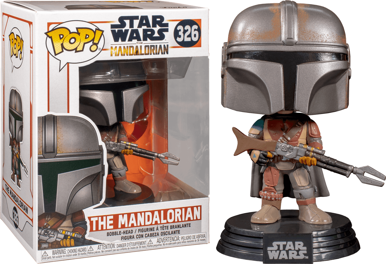 FUN42062 Star Wars: The Mandalorian - The Mandalorian Pop! Vinyl - Funko - Titan Pop Culture