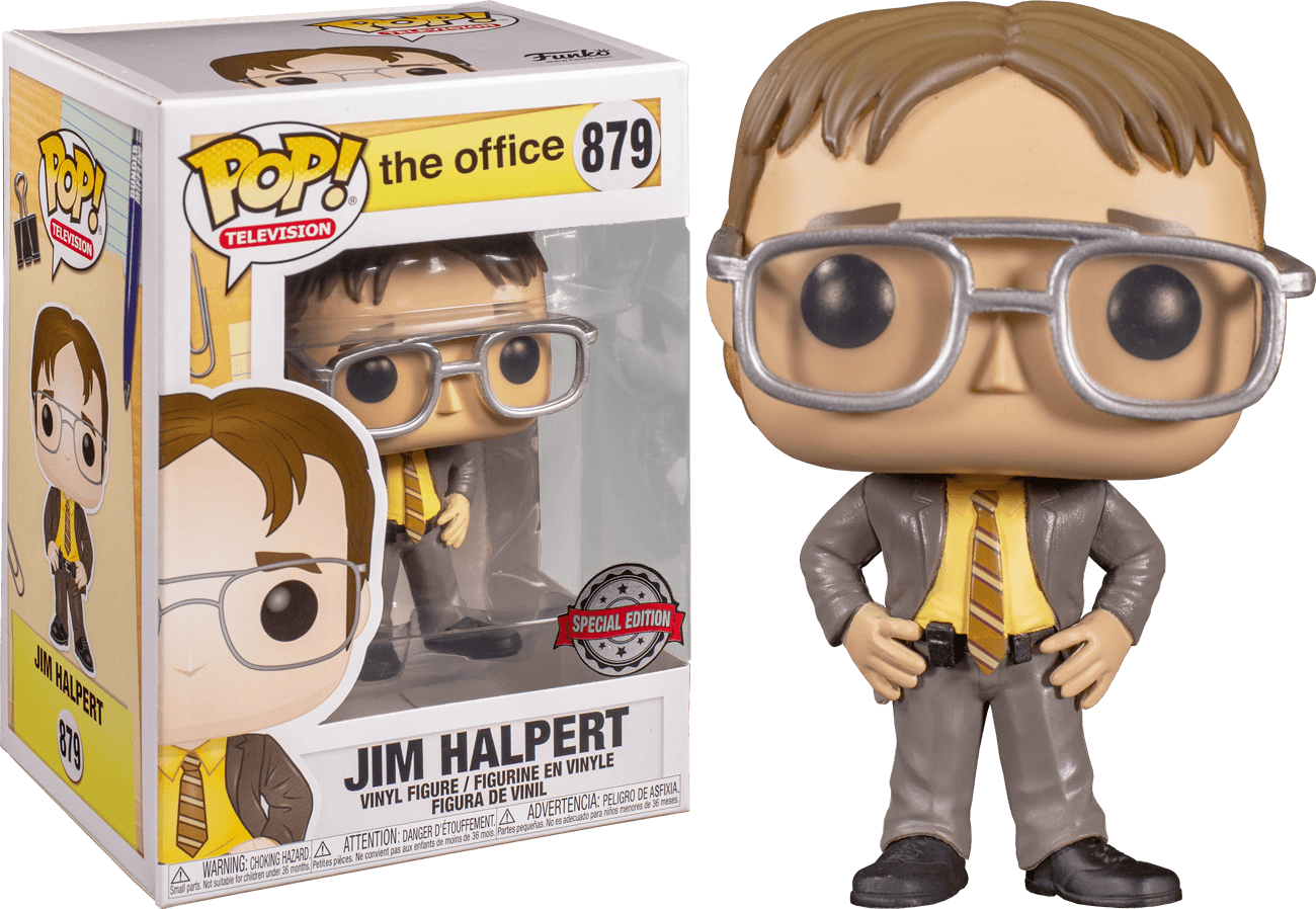 FUN42066 The Office - Jim as Dwight Pop! Vinyl - Funko - Titan Pop Culture