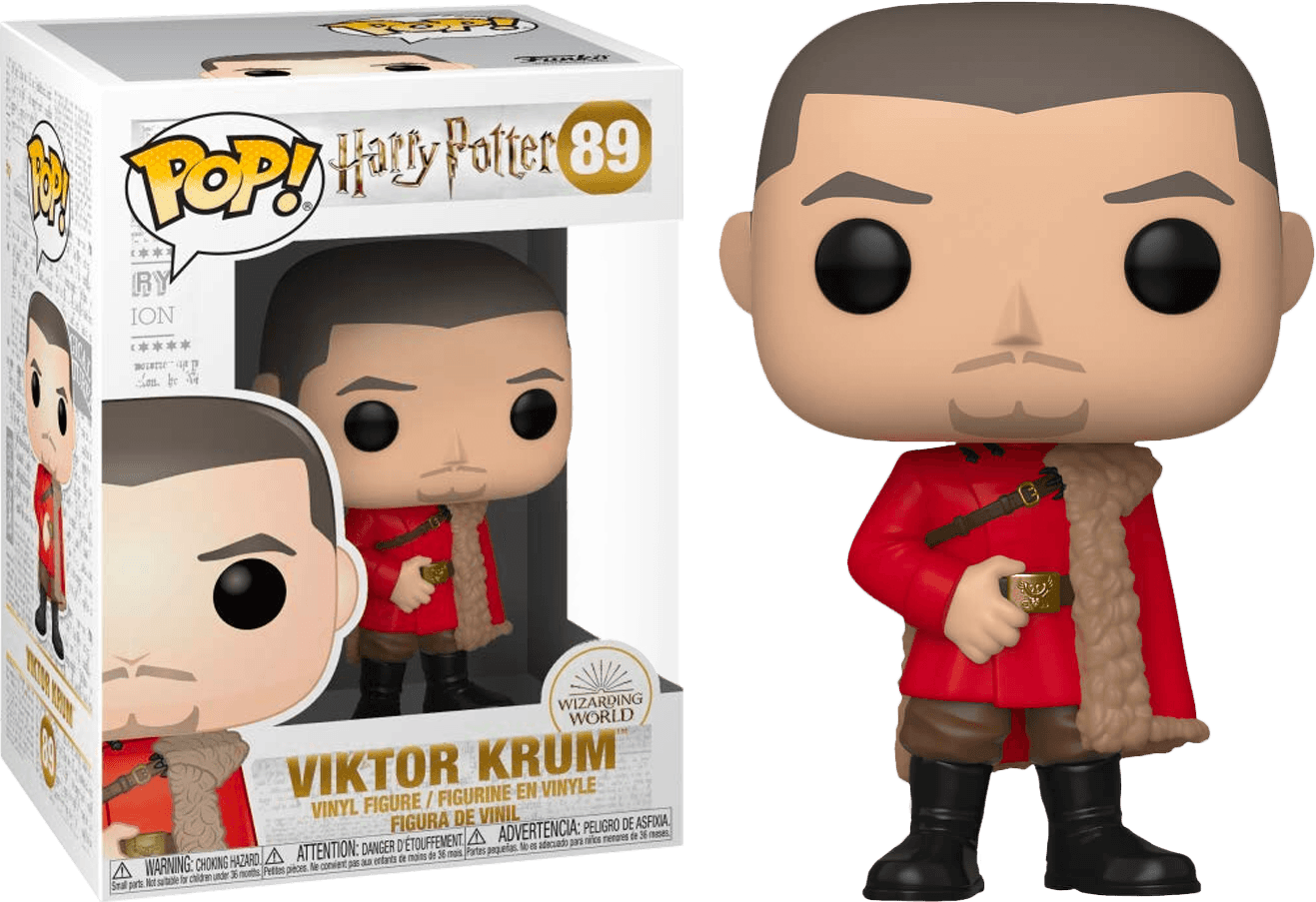 FUN42252 Harry Potter - Viktor Krum Yule Pop! Vinyl - Funko - Titan Pop Culture