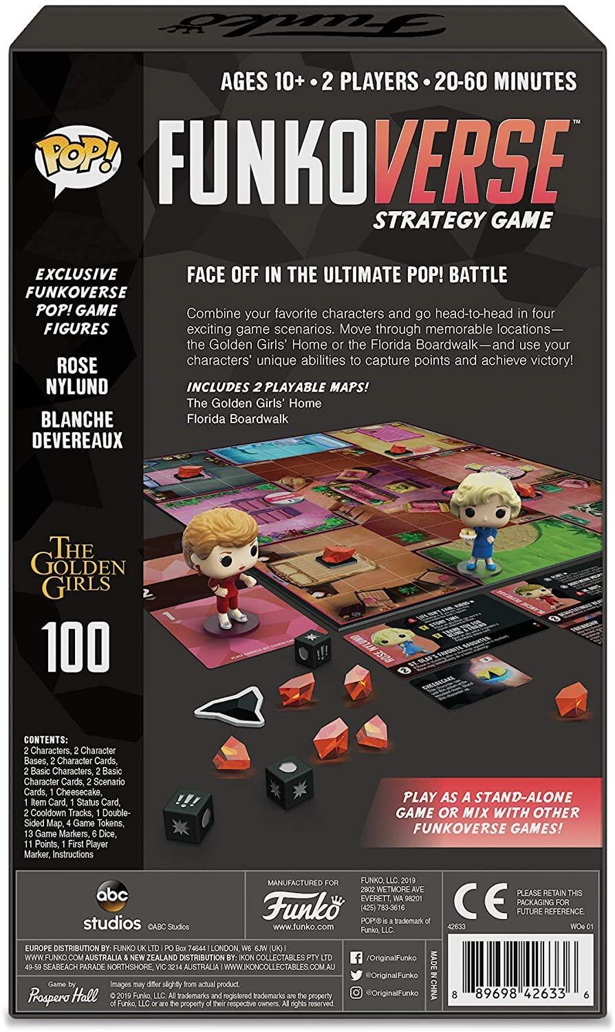 FUN42633 Funkoverse - Golden Girls 100 2-pack Expandalone Strategy Board Game - Funko - Titan Pop Culture