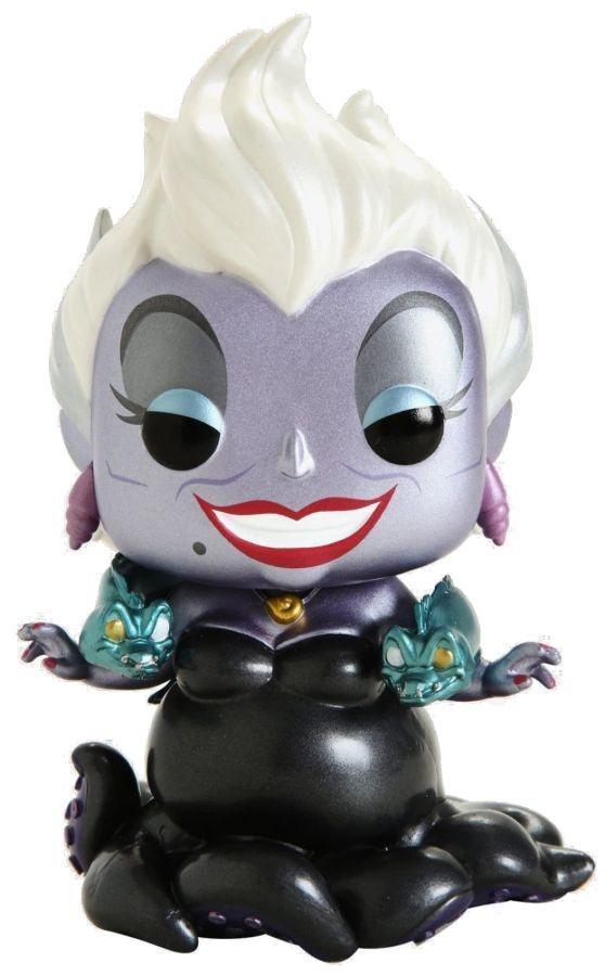 FUN42764 Little Mermaid - Ursula with Eels Metallic Pop! Vinyl - Funko - Titan Pop Culture