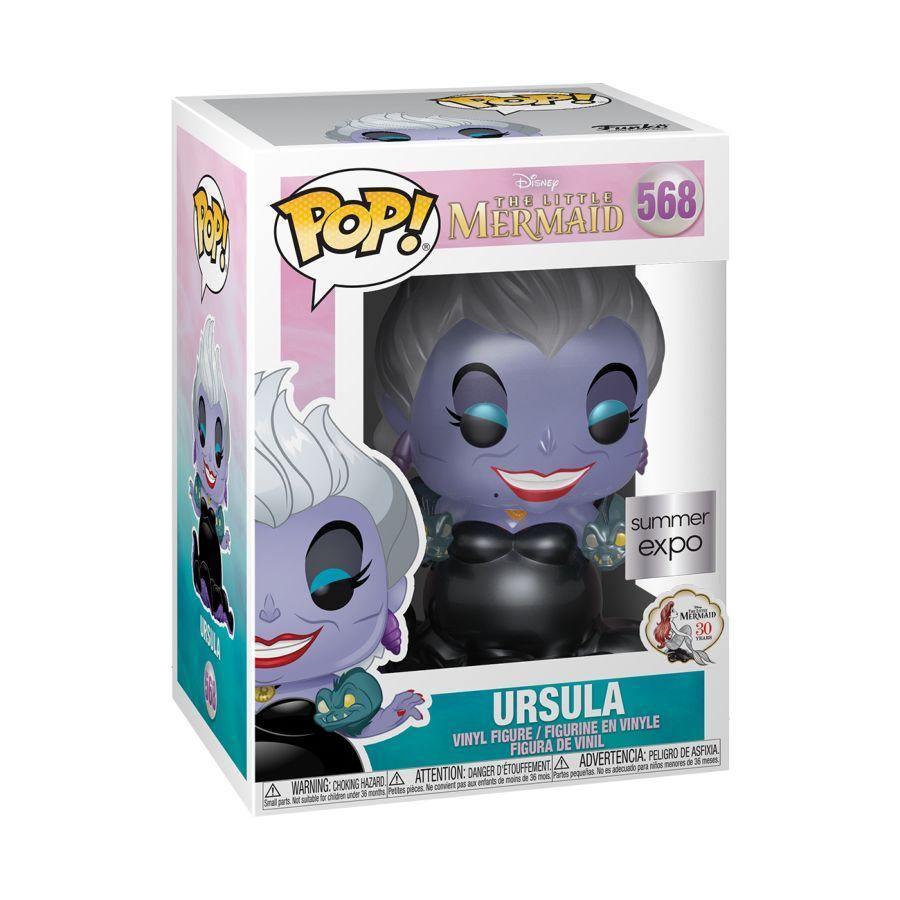 FUN42764 Little Mermaid - Ursula with Eels Metallic Pop! Vinyl - Funko - Titan Pop Culture