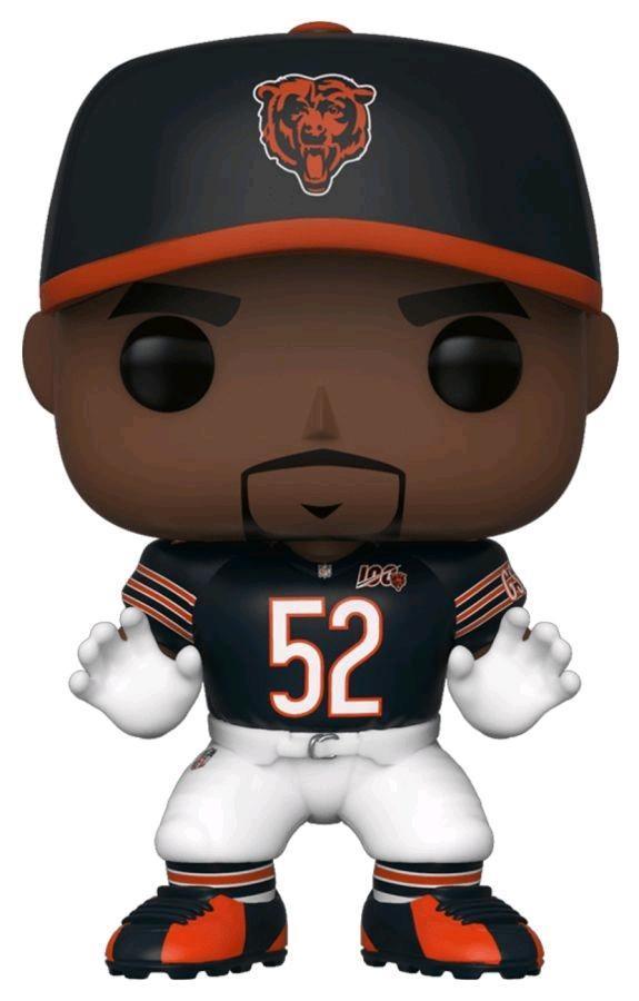 FUN42872 NFL: Bears - Khalil Mack Pop! Vinyl - Funko - Titan Pop Culture