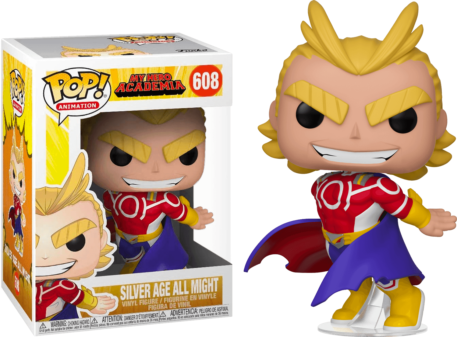 FUN42931 My Hero Academia - All Might (Silver Age) Pop! Vinyl - Funko - Titan Pop Culture