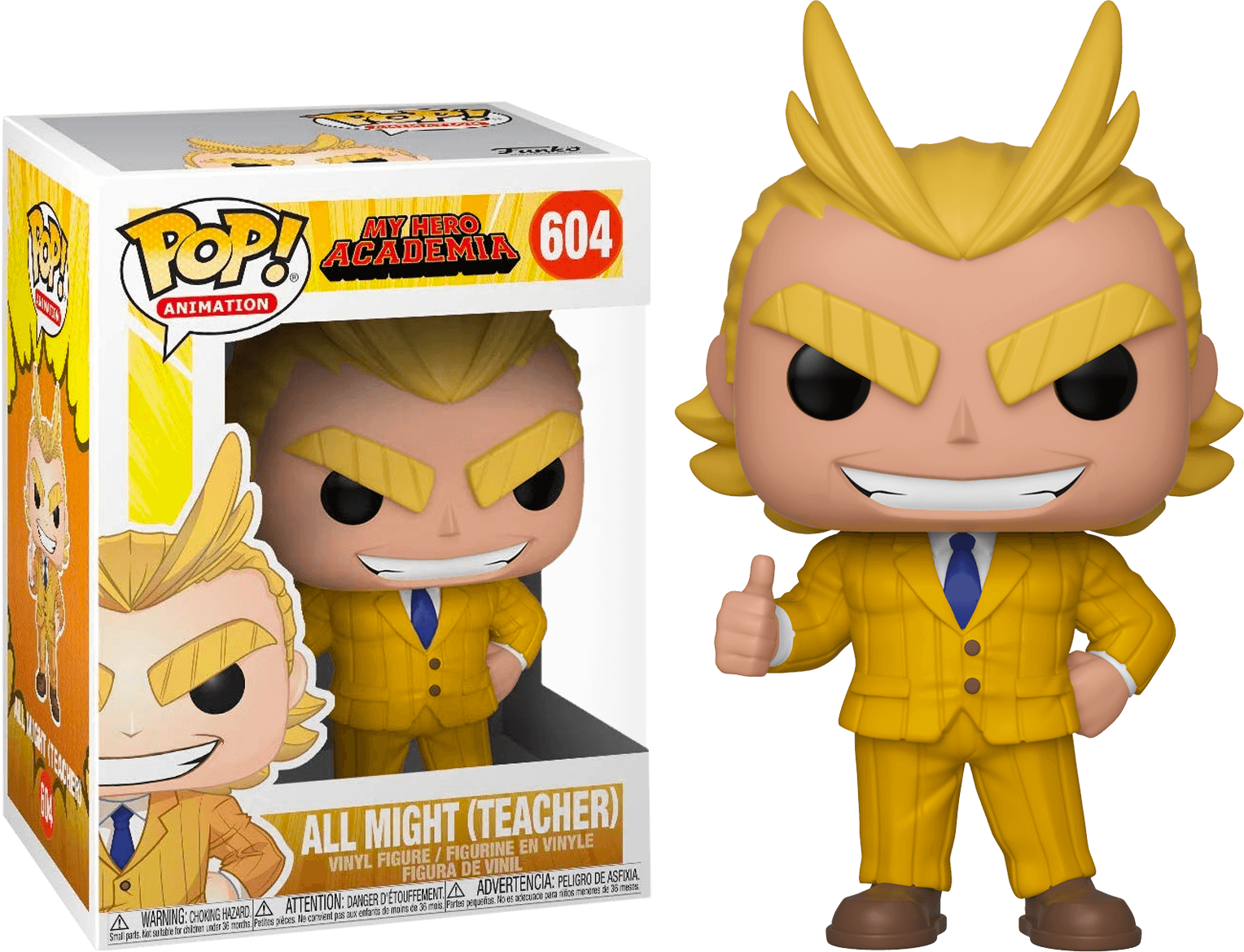 FUN42932 My Hero Academia - All Might (Teacher) Pop! Vinyl - Funko - Titan Pop Culture