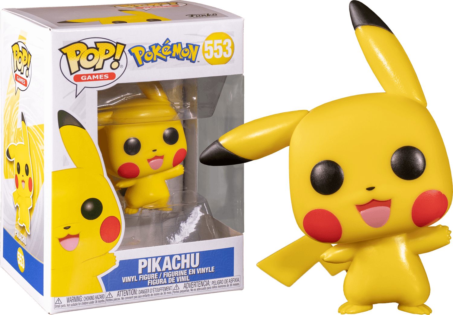 Pokemon - Pikachu Wave Pop! Vinyl [RS]  Funko Titan Pop Culture
