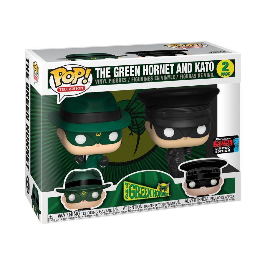 FUN43357 Green Hornet - Green Hornet & Kato NYCC 2019 US Exclusive Pop! Vinyl 2-pack - Funko - Titan Pop Culture