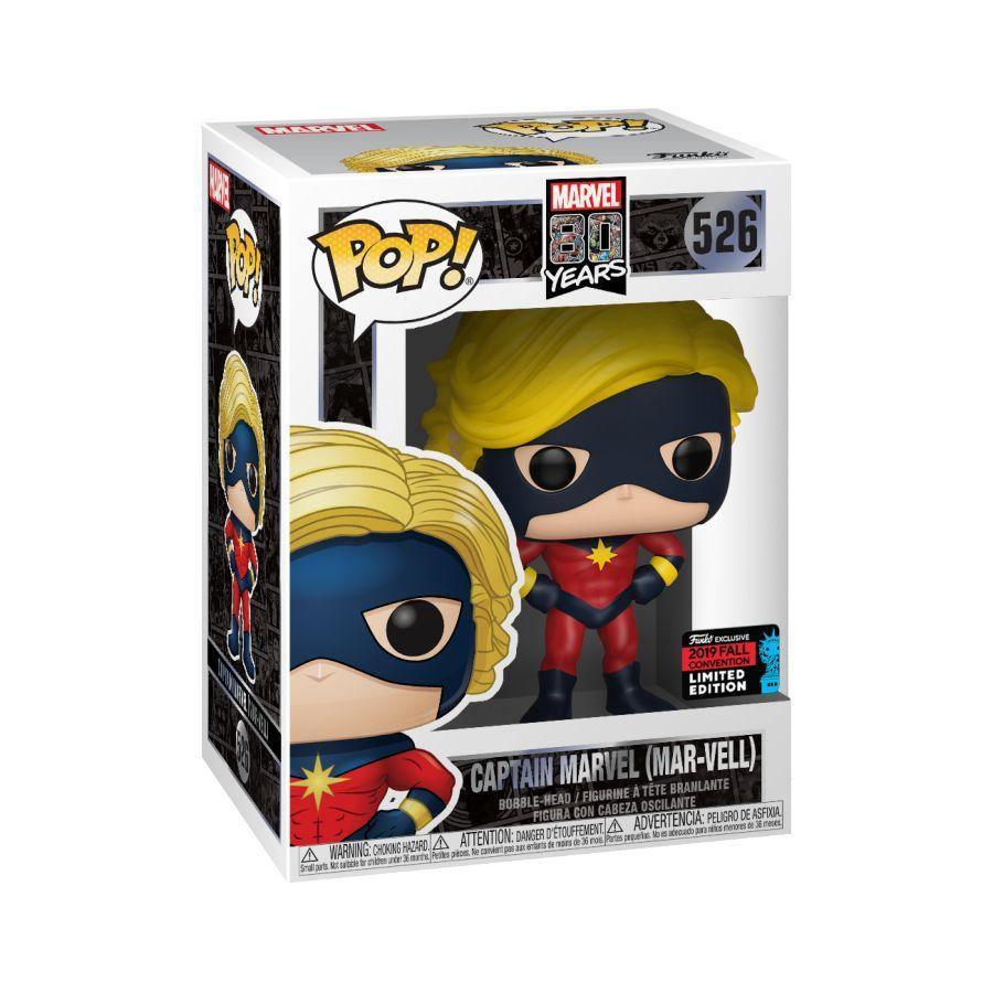 FUN43362 Marvel - Mar-Vell 1st Appearance 80th Anniversary NYCC 2019 US Exclusive Pop! Vinyl - Funko - Titan Pop Culture