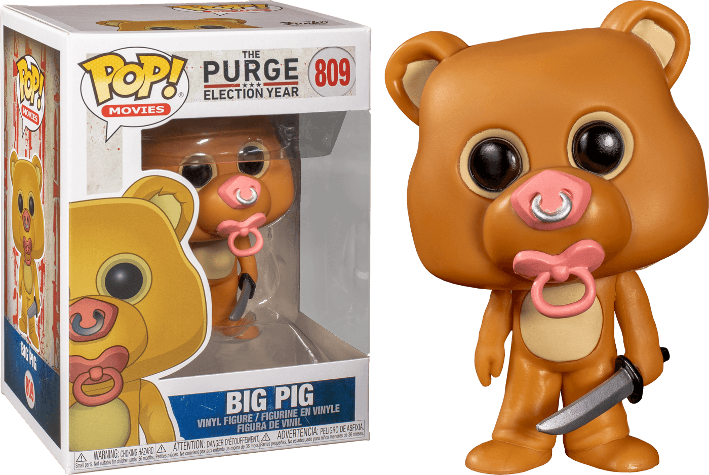 FUN43456 The Purge - Big Pig Pop! Vinyl - Funko - Titan Pop Culture