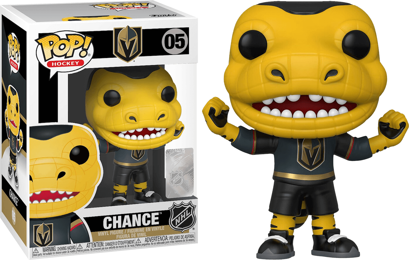 FUN43550 NHL: Knights - Chance Gila Monster Pop! Vinyl - Funko - Titan Pop Culture