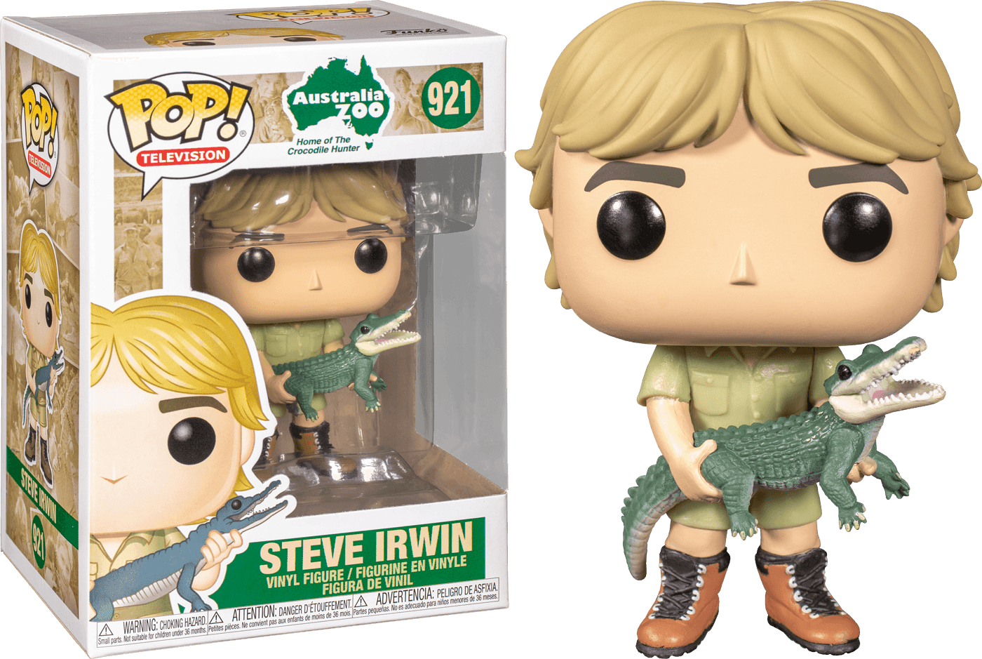 FUN43977 Crocodile Hunter - Steve Irwin Pop! Vinyl - Funko TBA - Titan Pop Culture