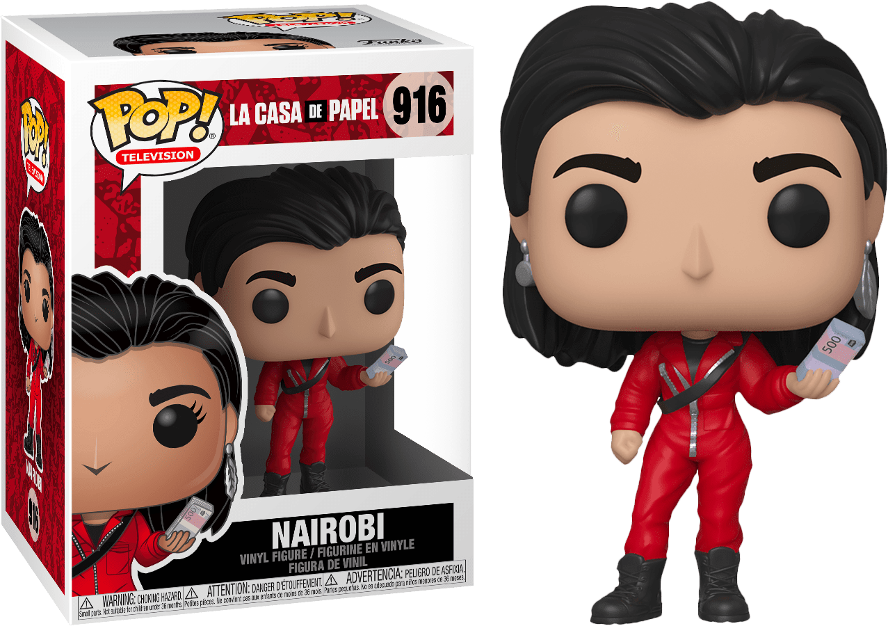 FUN44197 La Casa de Papel (Money Heist) - Nairobi Pop! Vinyl - Funko - Titan Pop Culture