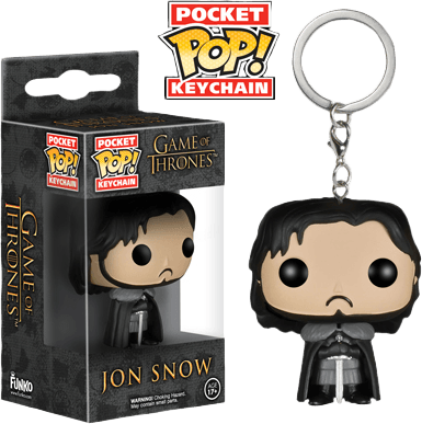 FUN4449 Game of Thrones - Jon Snow Pocket Pop! Keychain - Funko - Titan Pop Culture