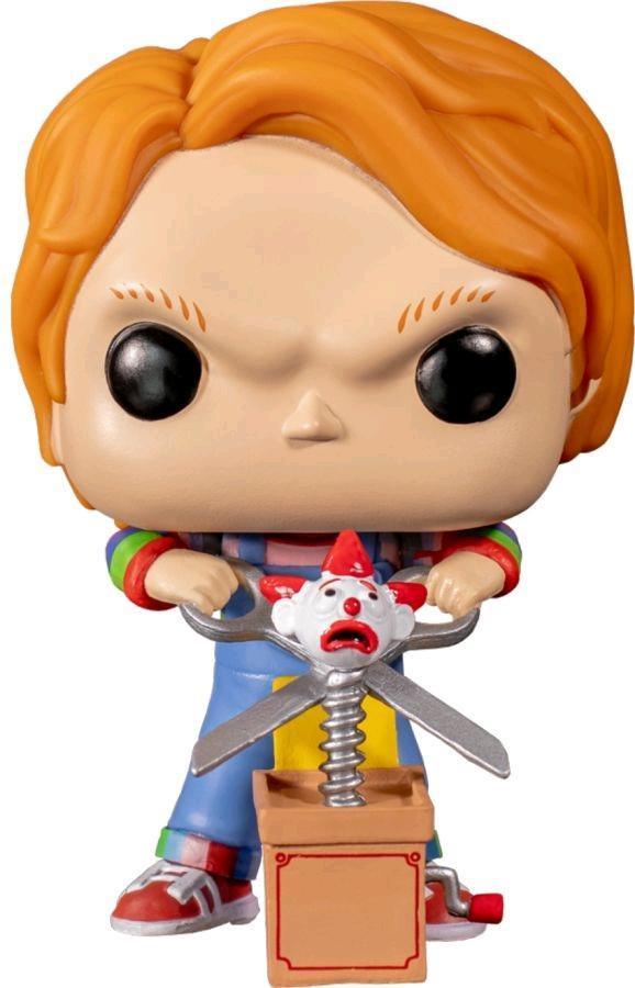 FUN44836 Child's Play 2 - Chucky with Buddy & Scissors US Exclusive Pop! Vinyl - Funko - Titan Pop Culture