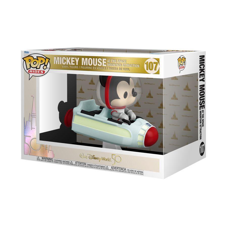 FUN45343 Disney World - Mickey Mouse at Space Mountain 50th Anniversary Pop! Ride - Funko - Titan Pop Culture