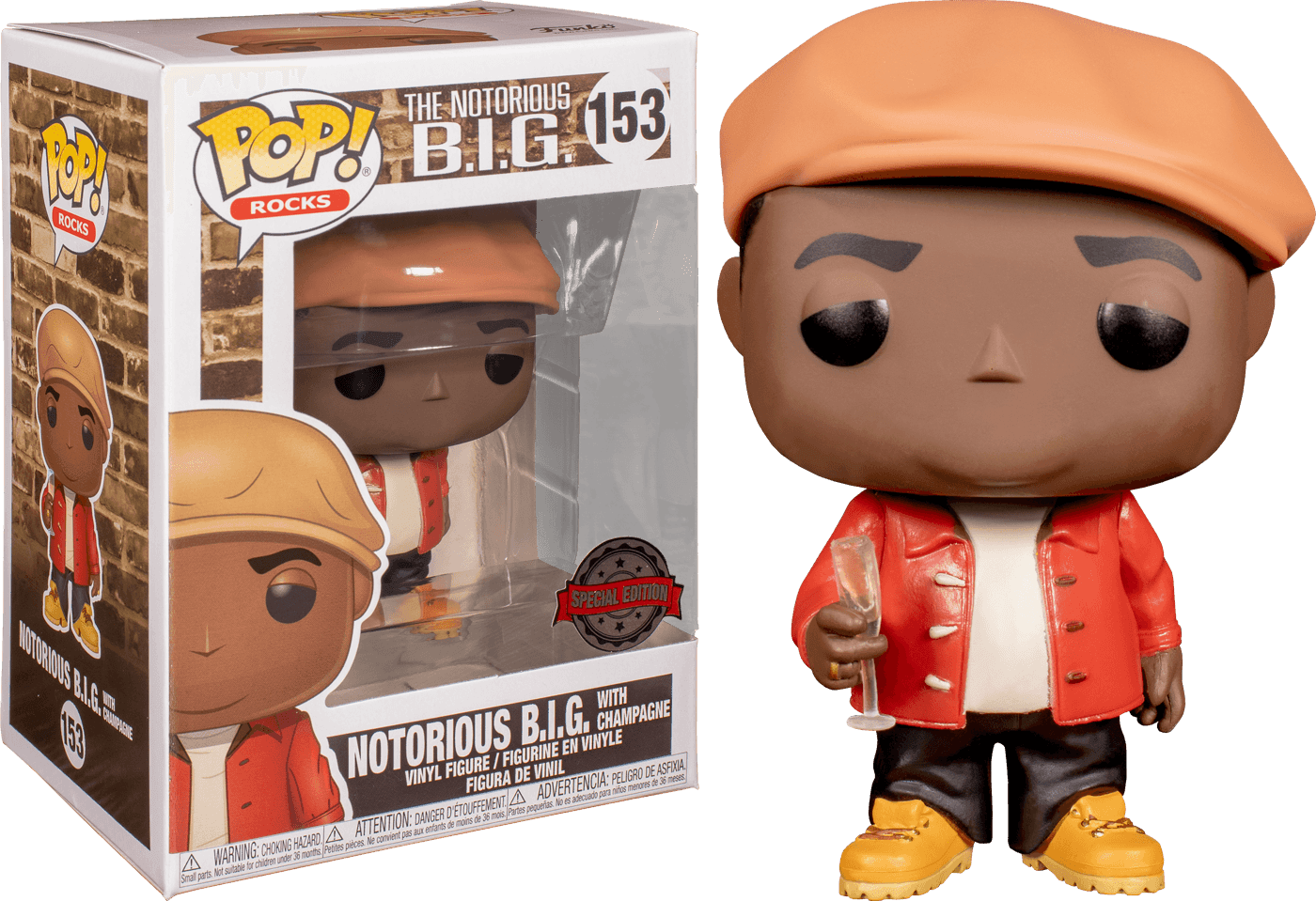 FUN45431 Notorious B.I.G. - Notorious BIG Big Poppa US Exclusive Pop! Vinyl - Funko - Titan Pop Culture