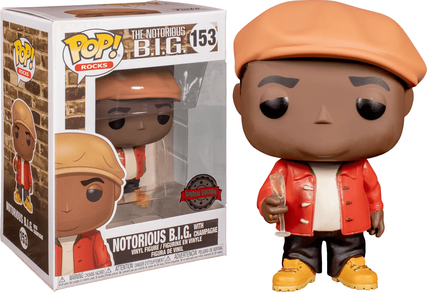 FUN45431 Notorious B.I.G. - Notorious BIG Big Poppa US Exclusive Pop! Vinyl - Funko - Titan Pop Culture