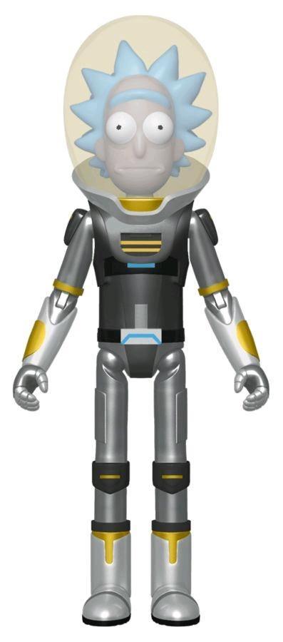 FUN45620 Rick and Morty - Space Suit Rick Metallic US Exclusive Action Figure - Funko - Titan Pop Culture