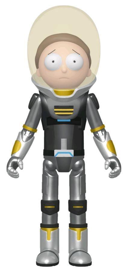 FUN45621 Rick and Morty - Space Suit Morty Metallic Action Figure - Funko - Titan Pop Culture