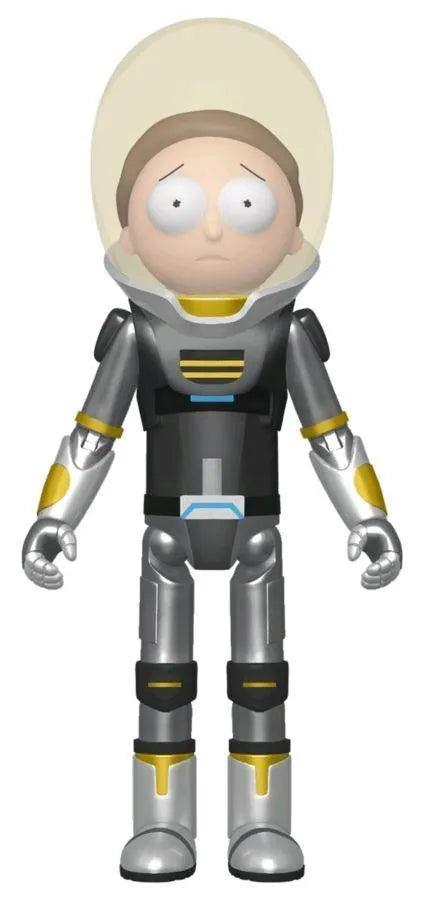 FUN45621 Rick and Morty - Space Suit Morty Metallic Action Figure - Funko - Titan Pop Culture