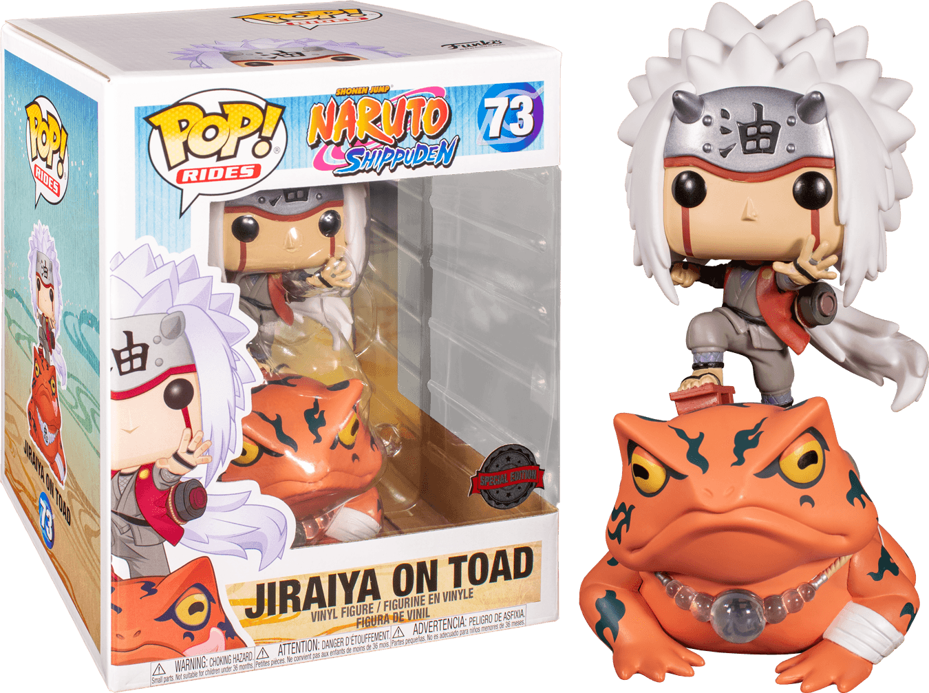 FUN45624 Naruto Shippuden - Jiraiya on Toad US Exclusive Pop! Ride [RS] - Funko - Titan Pop Culture