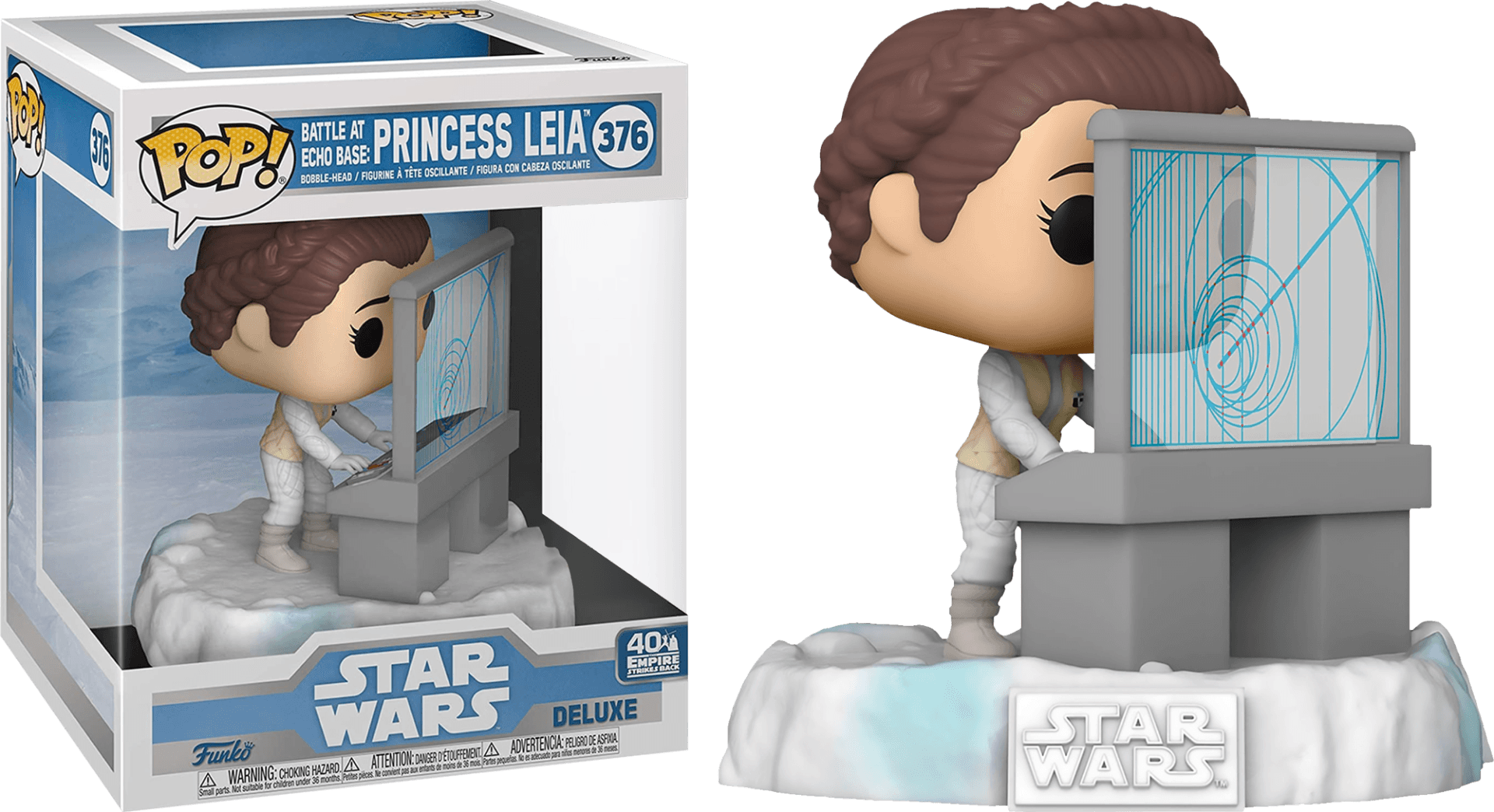 FUN45901 Star Wars - Leia US Exclusive Pop! Deluxe Diorama [RS] - Funko - Titan Pop Culture