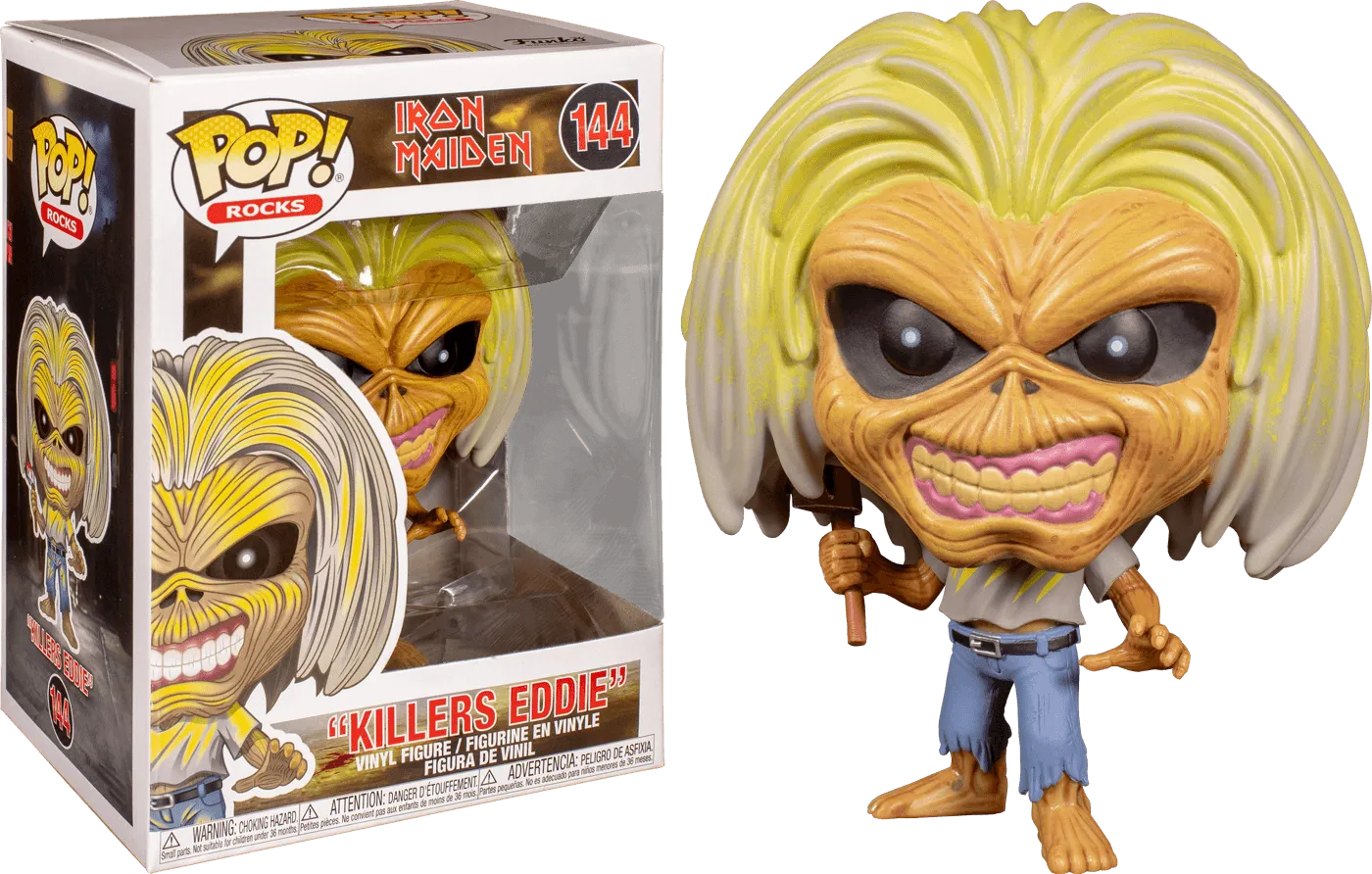 FUN45980 Iron Maiden - Killers Skeleton Eddie Pop! Vinyl - Funko - Titan Pop Culture