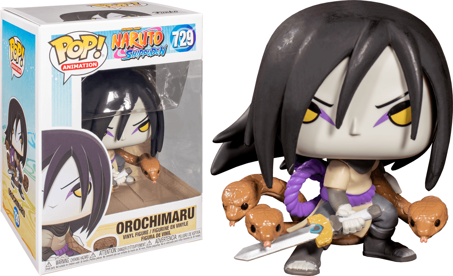 FUN46628 Naruto Shippuden - Orochimaru Pop! Vinyl - Funko - Titan Pop Culture